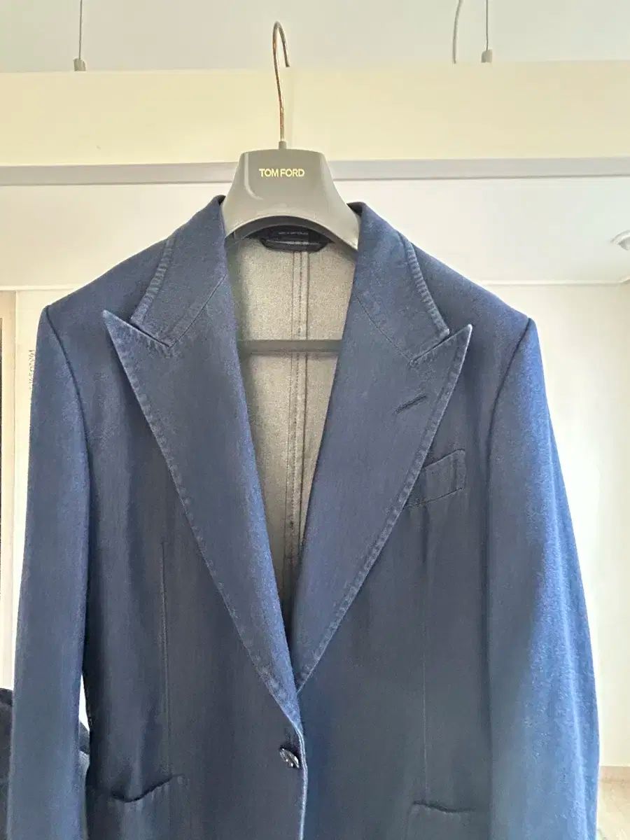 TOM FORD トムフォード ネイビー ブルー デニム ジャケット