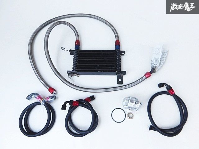 オイルクーラー RX-7 FC3S FD3S 13段 汎用 type3 シルバー 13B-T 13B