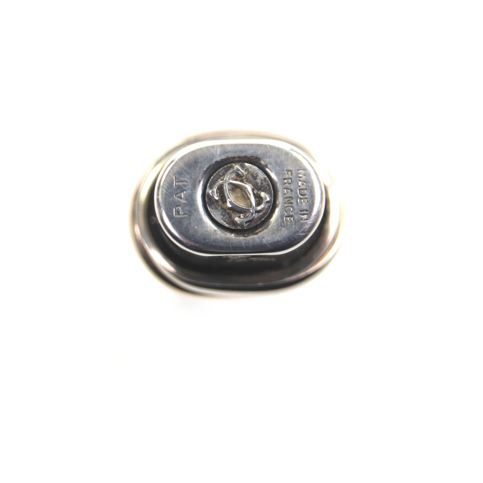 Cartier カルティエ ヴィンテージ トリニティ AG925 ストライプ キャップ式 ボールペン シルバー ケース付き フランス製 総重量27.4g メンズ WWW_OPDRERGINERDOGAN_COM