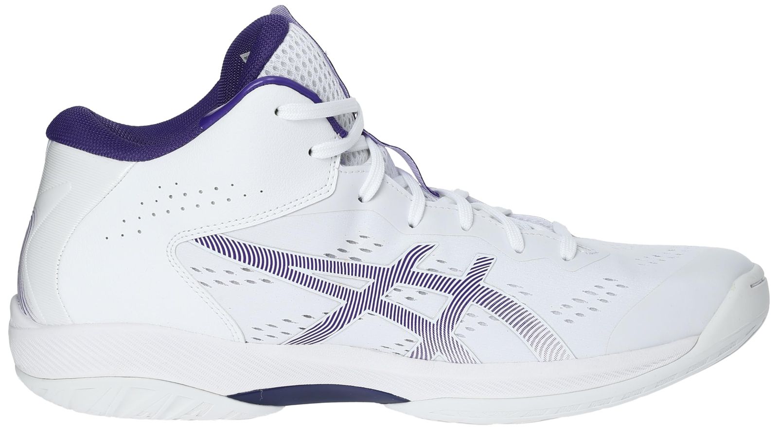 アシックス バスケットボールシューズ GELHOOP V16 ユニセックス大人 102 ホワイト ジェントリーパープル 26.0 cm 2E