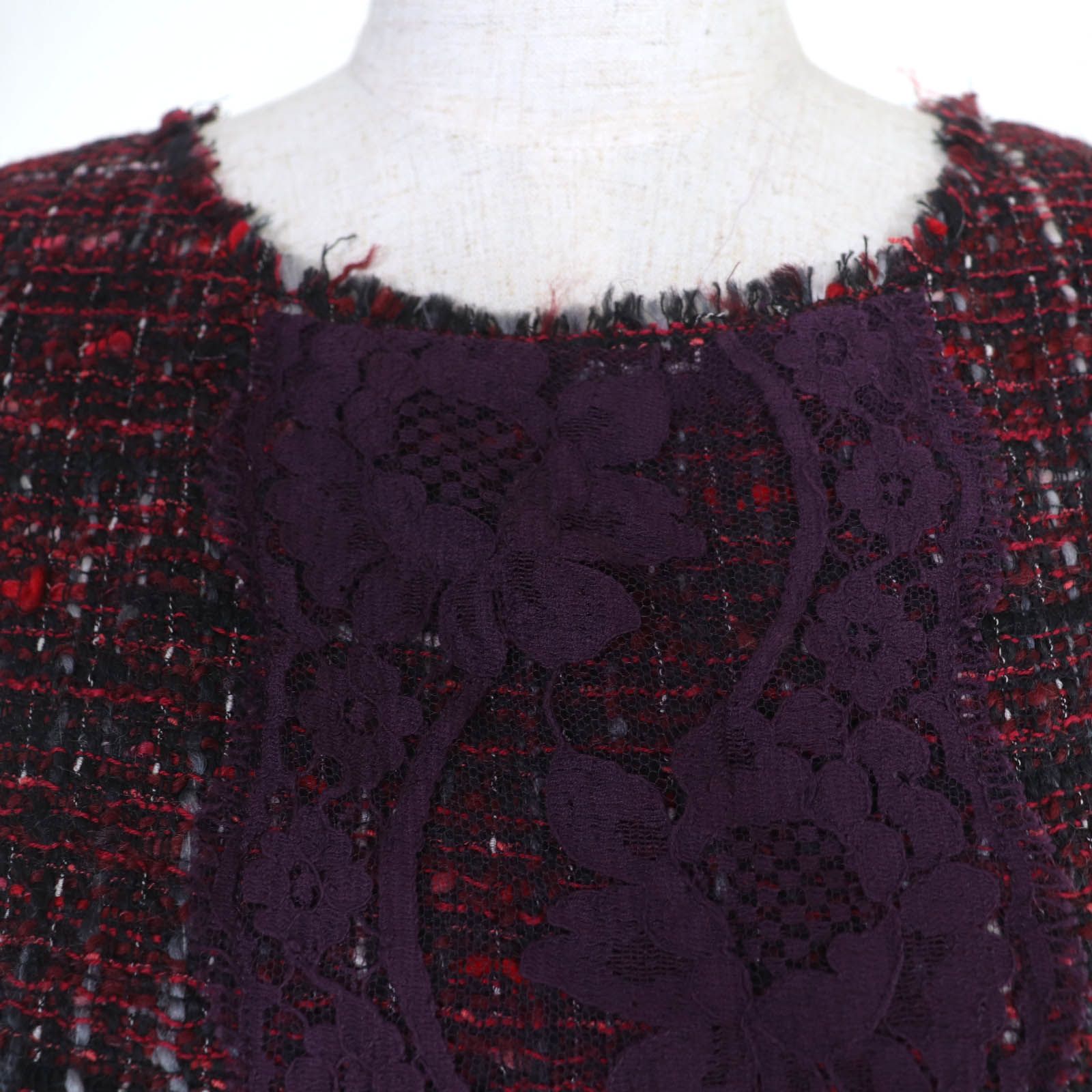 美品☆DOLCE&GABBANA ドルチェ＆ガッバーナ バージンウール コットン