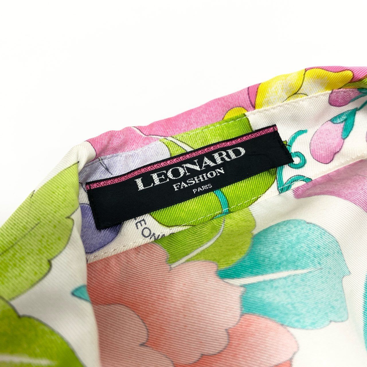 21k14 LEONARD FASHION レオナール ダブルブレスト ロングコート