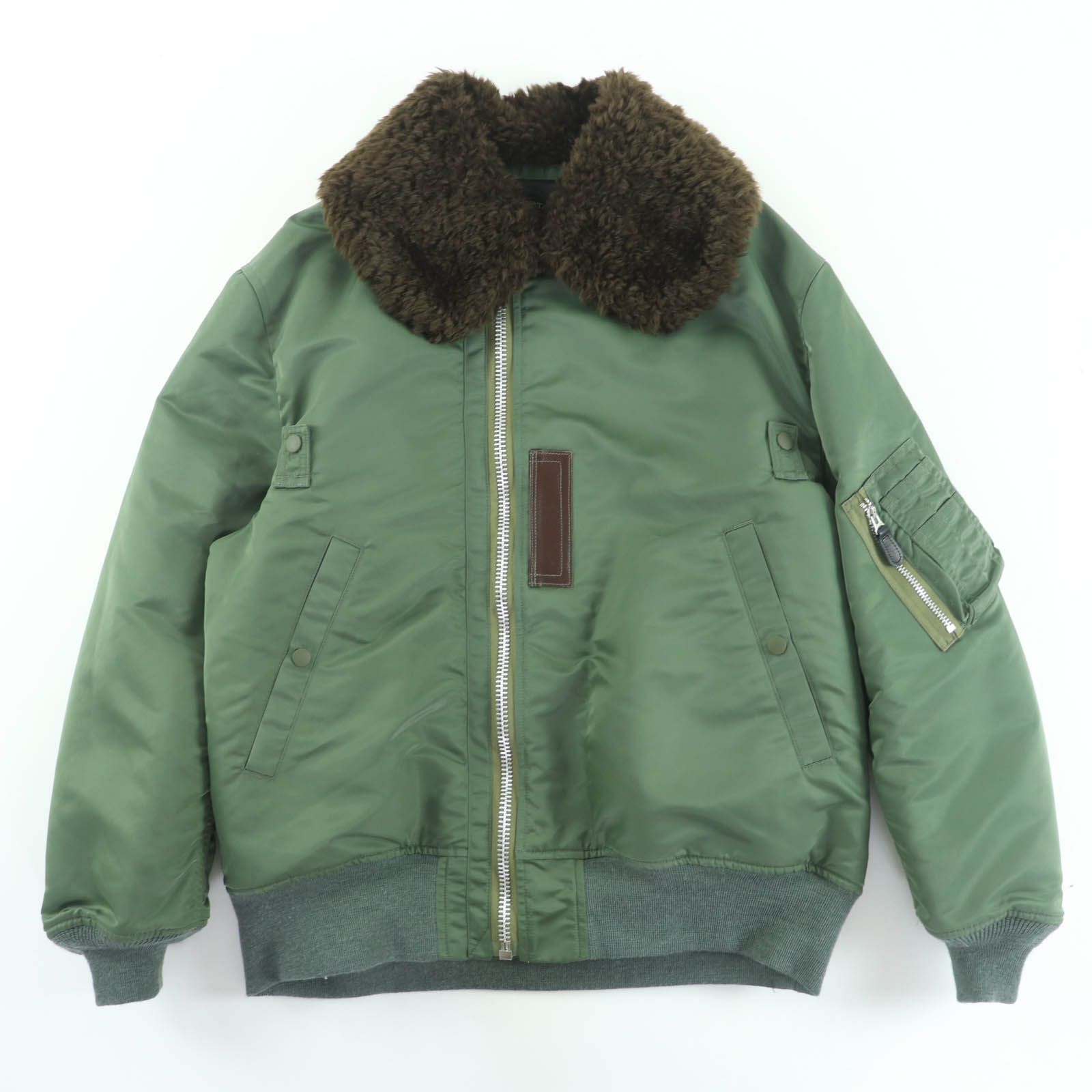 ジュンヤワタナベ コムデギャルソン ヴェルサーチ 21AW JH-J023 B-15 フライトジャケット M レディース メンズ