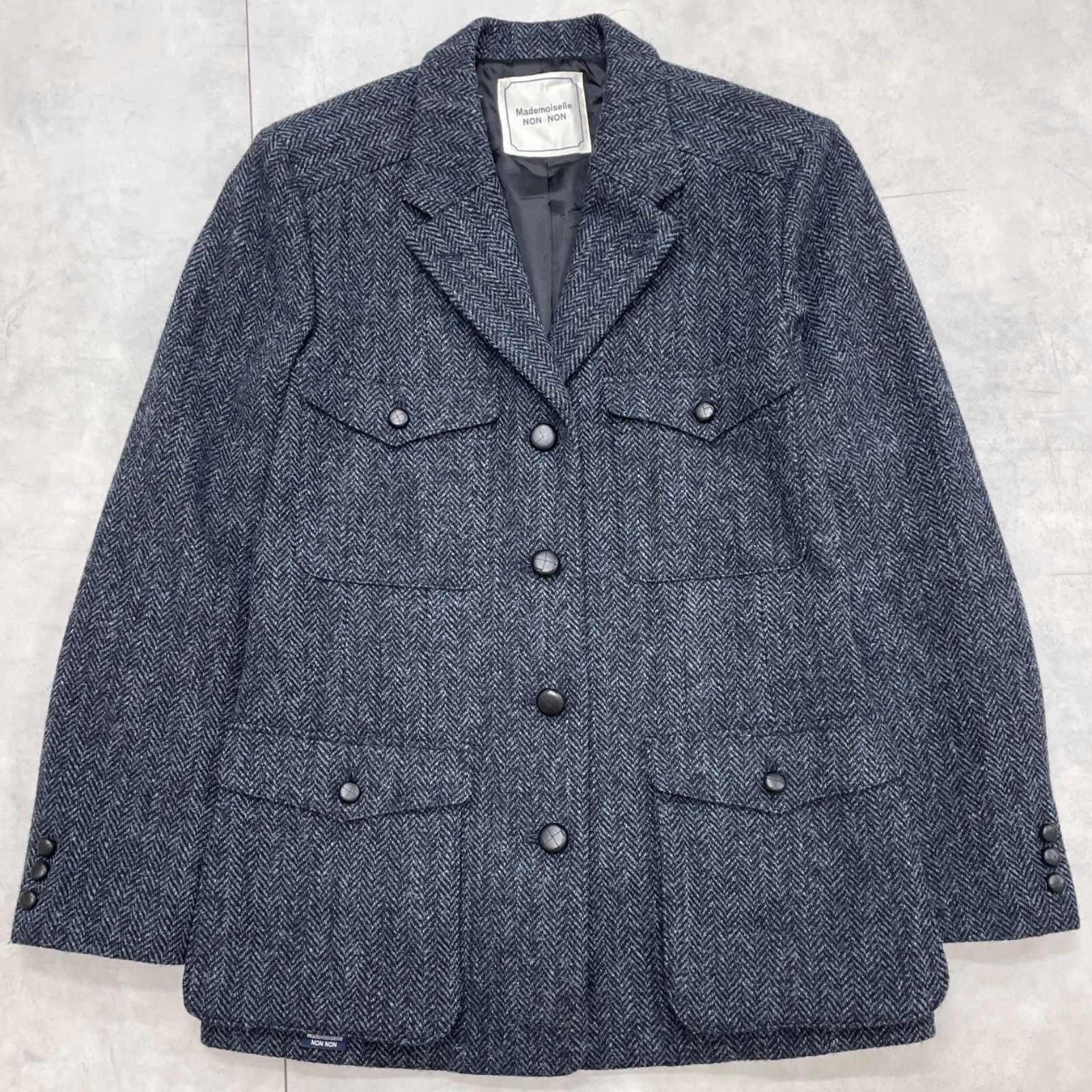 タンチマル♪美品✨トゥモローランド ハリスツイード ヘリンボーンジャケット 中古・古着通販】TOMORROW LAND (トゥモローランド) Harris Tweed