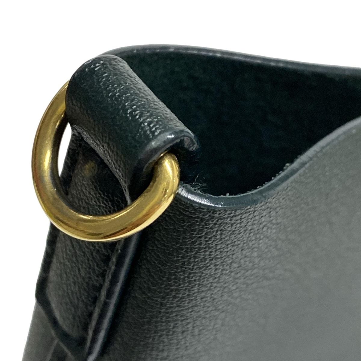 ダークグリーン レザー