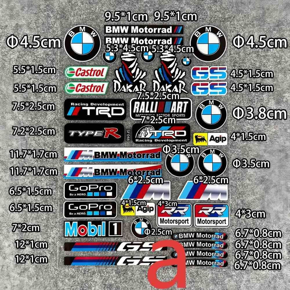 BMW Motorrad SUZUKI YAMAHA バイクステッカー GS DAKAS TRD ///M BMW