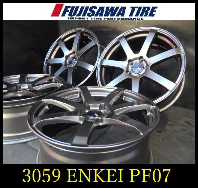 3059 A ENKEI PF 07 ホイール 19 x 8 0 J 5穴 PCD 114 3 45 4本