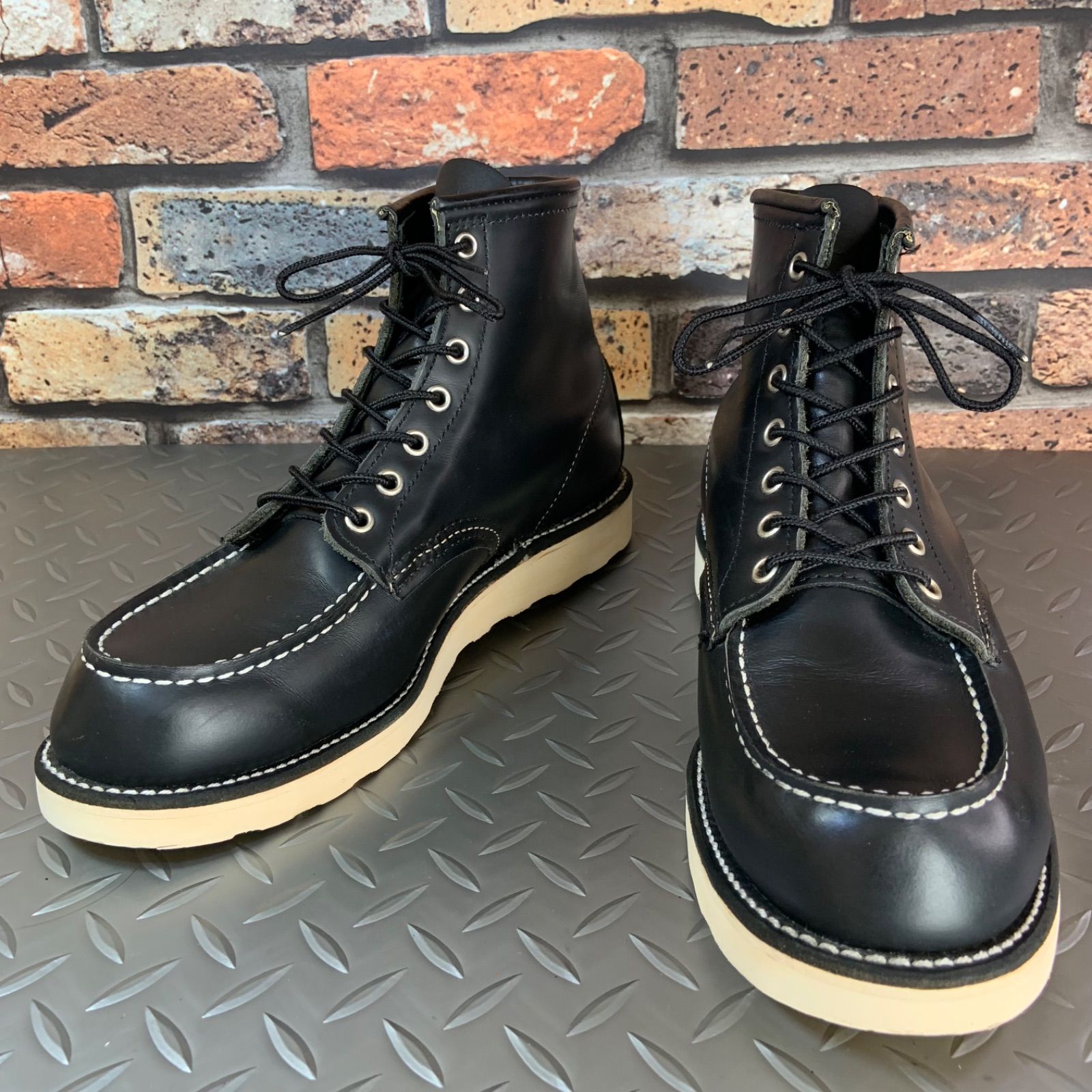 REDWING 8179 モックトゥワークブーツ 2007年製 US8.5E JP26.5㎝ レッドウイング アメリカ製 25J27-8179