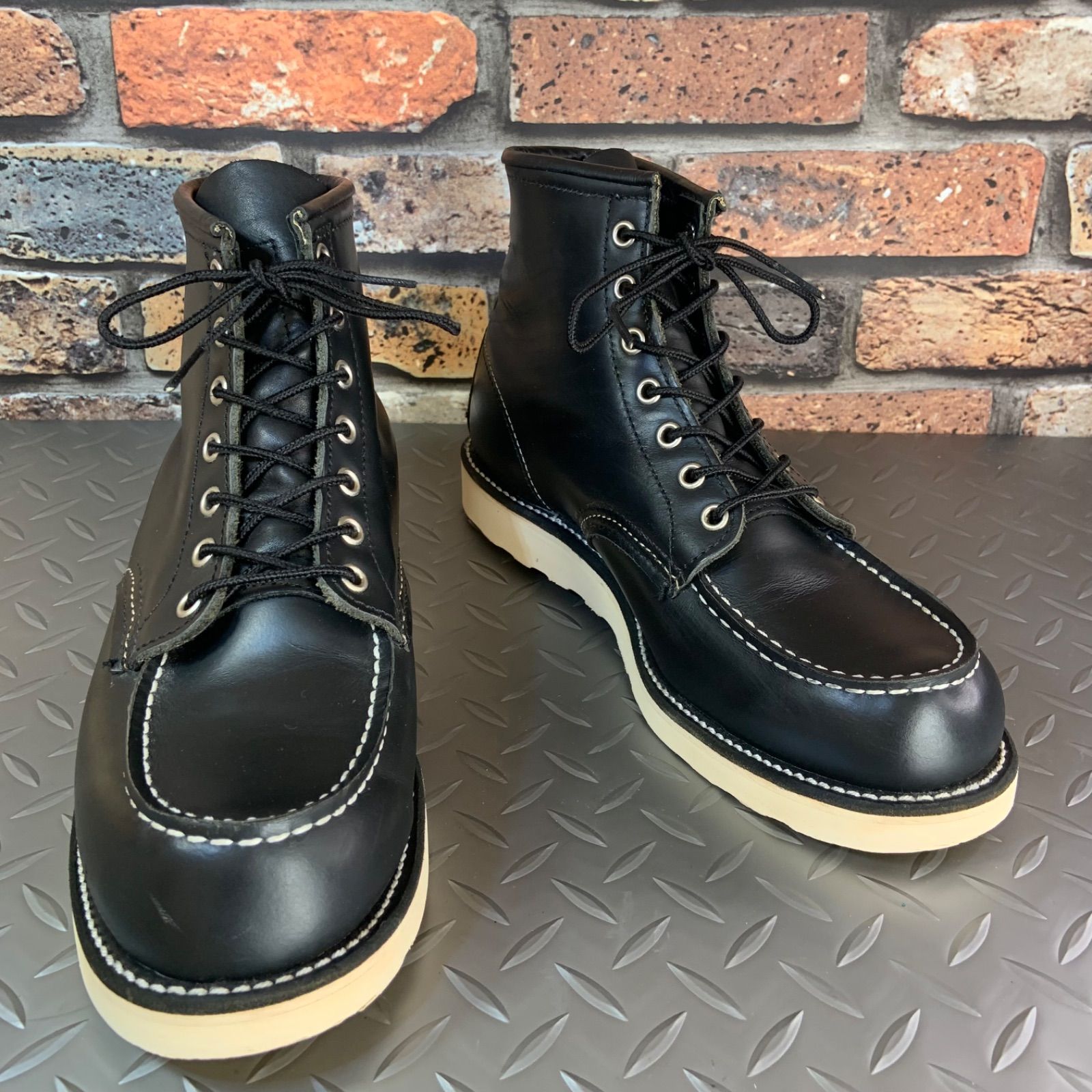 REDWING 8179 モックトゥワークブーツ 2007年製 US8.5E JP26.5㎝ レッドウイング アメリカ製 25J27-8179