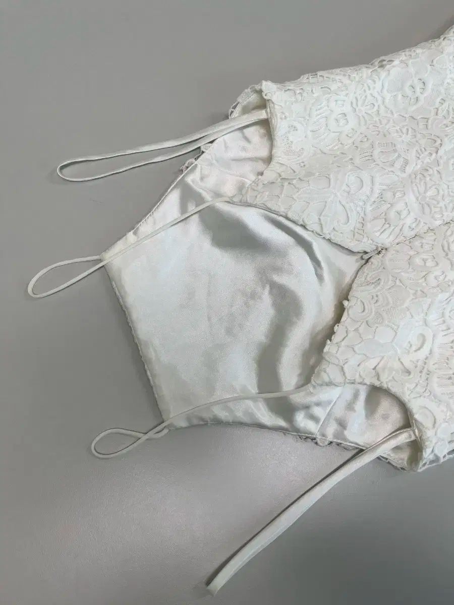  テイア ウェディングドレス 白 レース その他 ワンピース