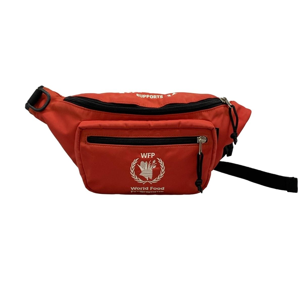 BALENCIAGA バレンシアガ ウエストポーチ - 539522 レッド×白 刺繍