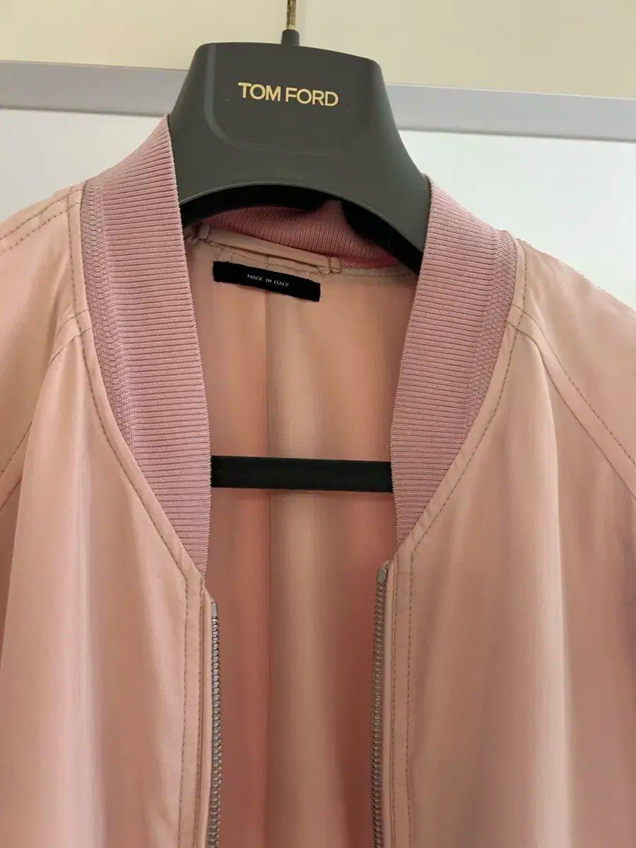 トムフォード ピンク ブルゾン シルク 100