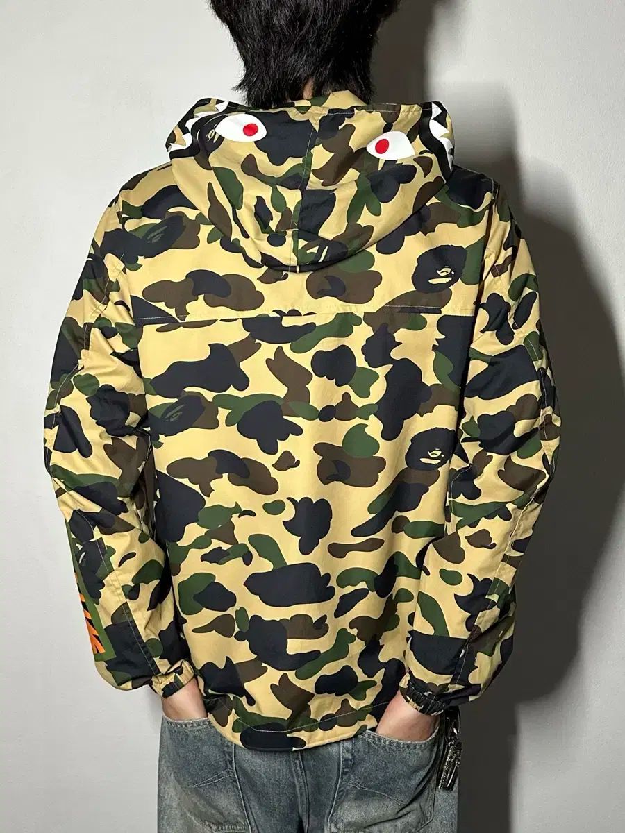 A BATHING APE シャーク カモ ジャケット - メルカリ