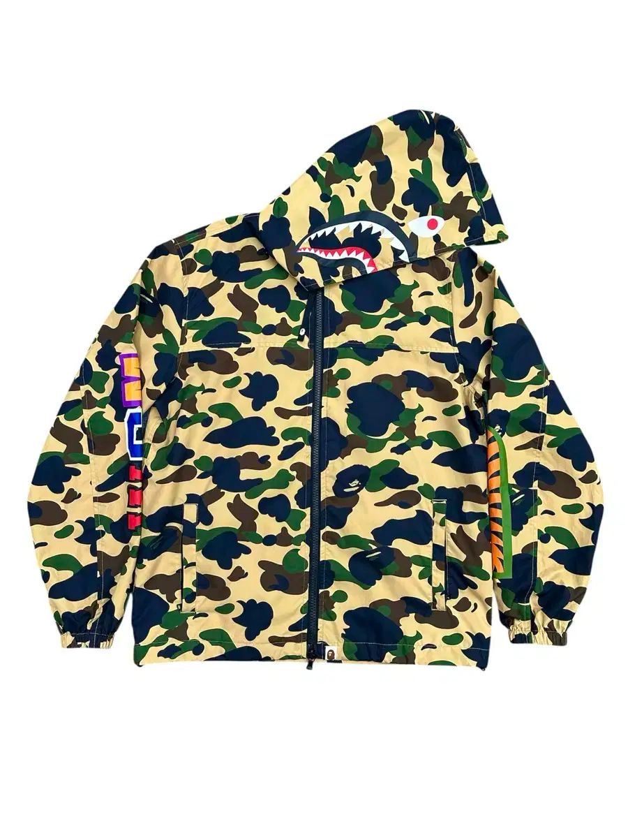A BATHING APE シャーク カモ ジャケット - メルカリ