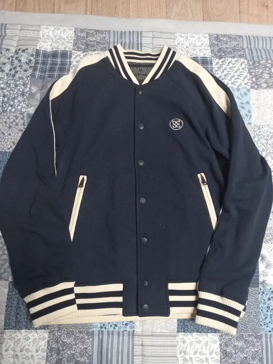 G FORE ジーフォア ネイビー スター スタジアム ジャケット 100
