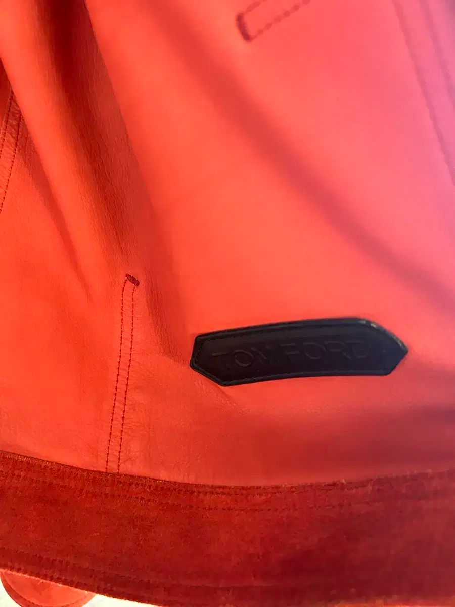 TOM FORD トムフォード スウェード ジャケット だ홍色