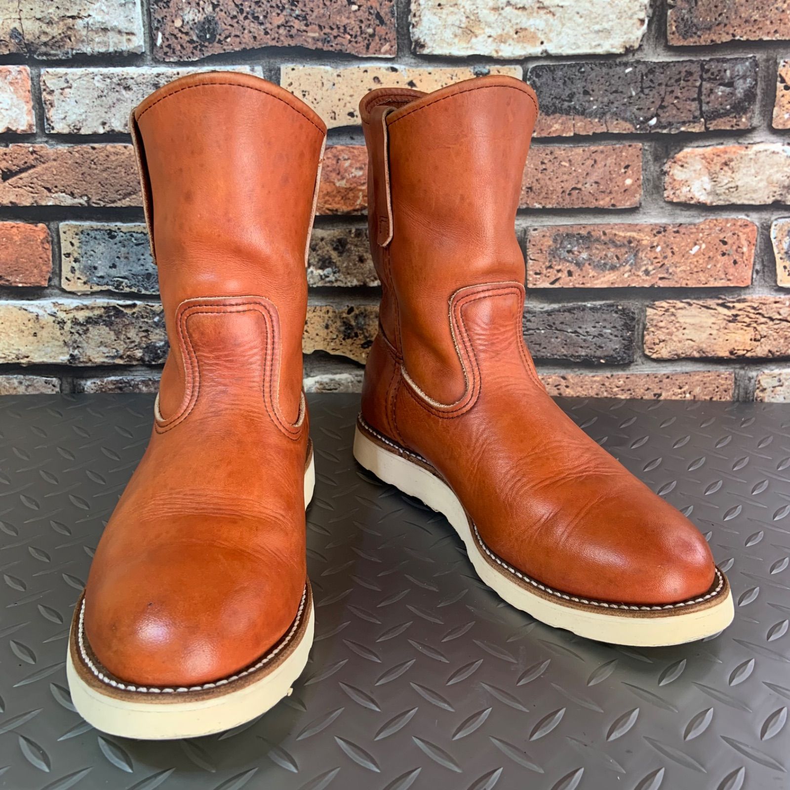 REDWING 866 ペコス ブーツ 1994年製 US9E JP27㎝ VINTAGE レッドウイング アメリカ製 25K6-866