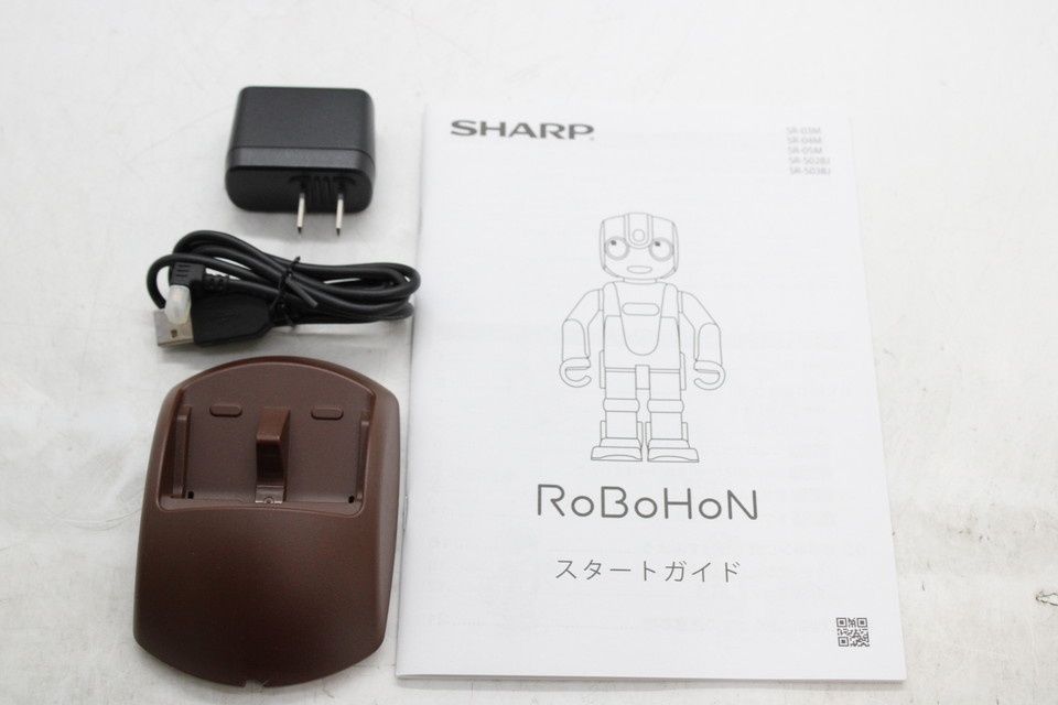 シャープ ロボホン SR-03 M-T モバイル型 ロボット ホビー SHARP RoBoHon -Z 48-byebye