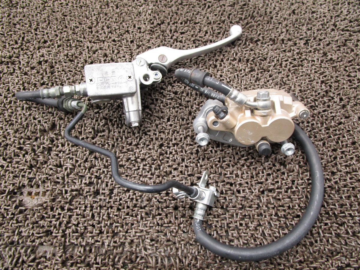 AX 1 フロントキャリパー マスター ブレーキレバー A 8019 NISSIN MD 21 ホンダ E キャブ車