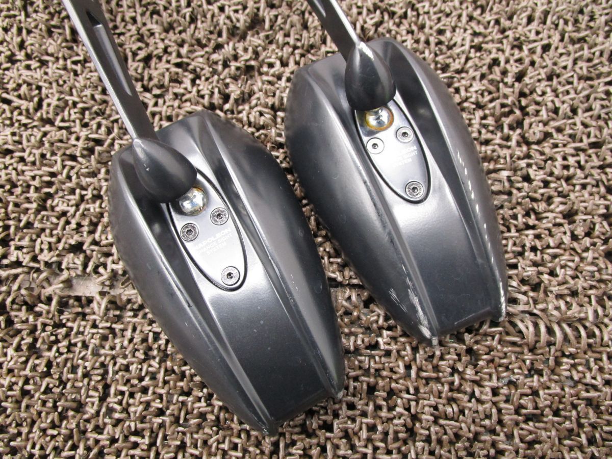 AEEレプリカスピナーミラー ジクサーSF250 社外 ナポレオン ミラー 左右 △A8190！ED22A カスタム