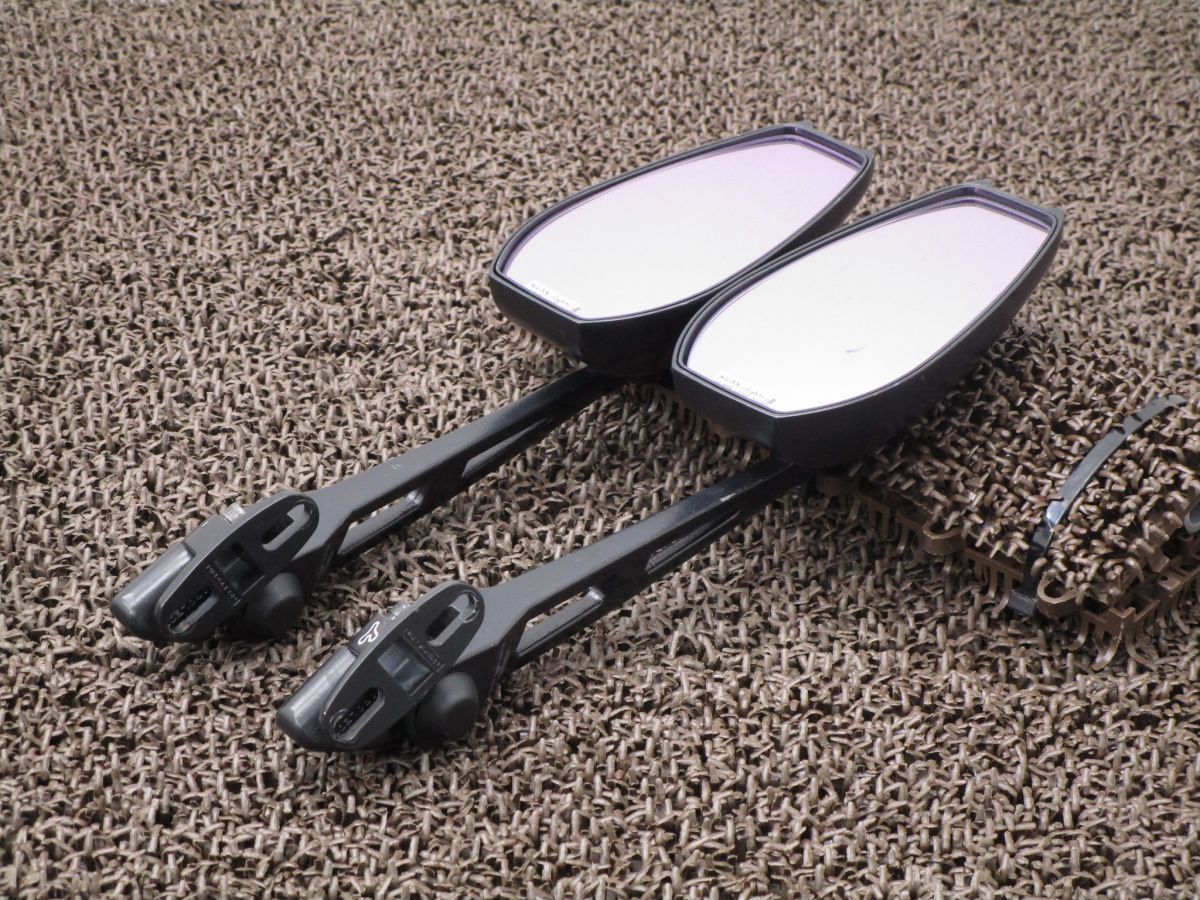 AEEレプリカスピナーミラー ジクサーSF250 社外 ナポレオン ミラー 左右 △A8190！ED22A カスタム