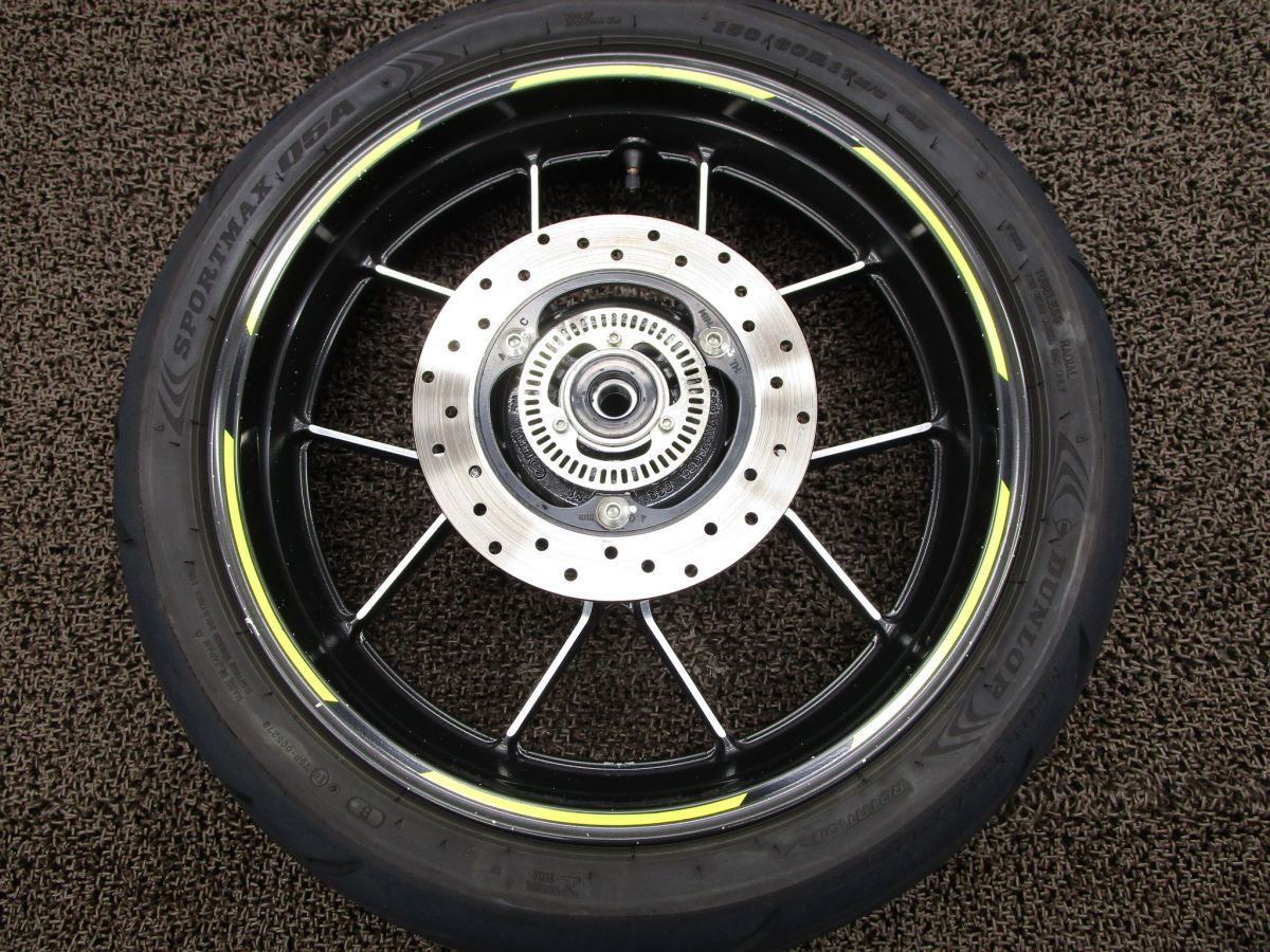 ジクサーSF 250 リアホイール ディスク A 8120 ED 22 スズキ EJA 1 GIXXER 動画有 FI インジェクション ABS