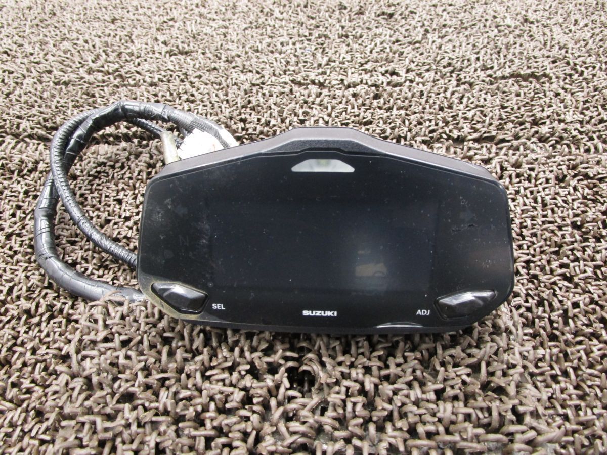 ジクサーSF 250 デジタル メーター スピード タコ A 8136 ED 22 スズキ EJA 1 GIXXER 動画有 FI インジェクション ABS