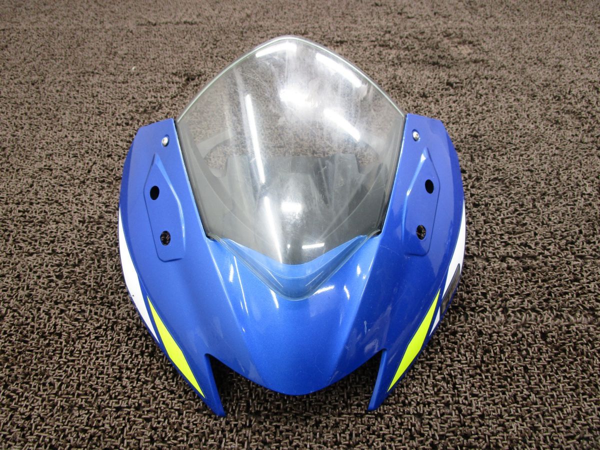 ジクサーSF 250 アッパーカウル スクリーン A 8156 ED 22 スズキ EJA 1 GIXXER 動画有 FI インジェクション ABS