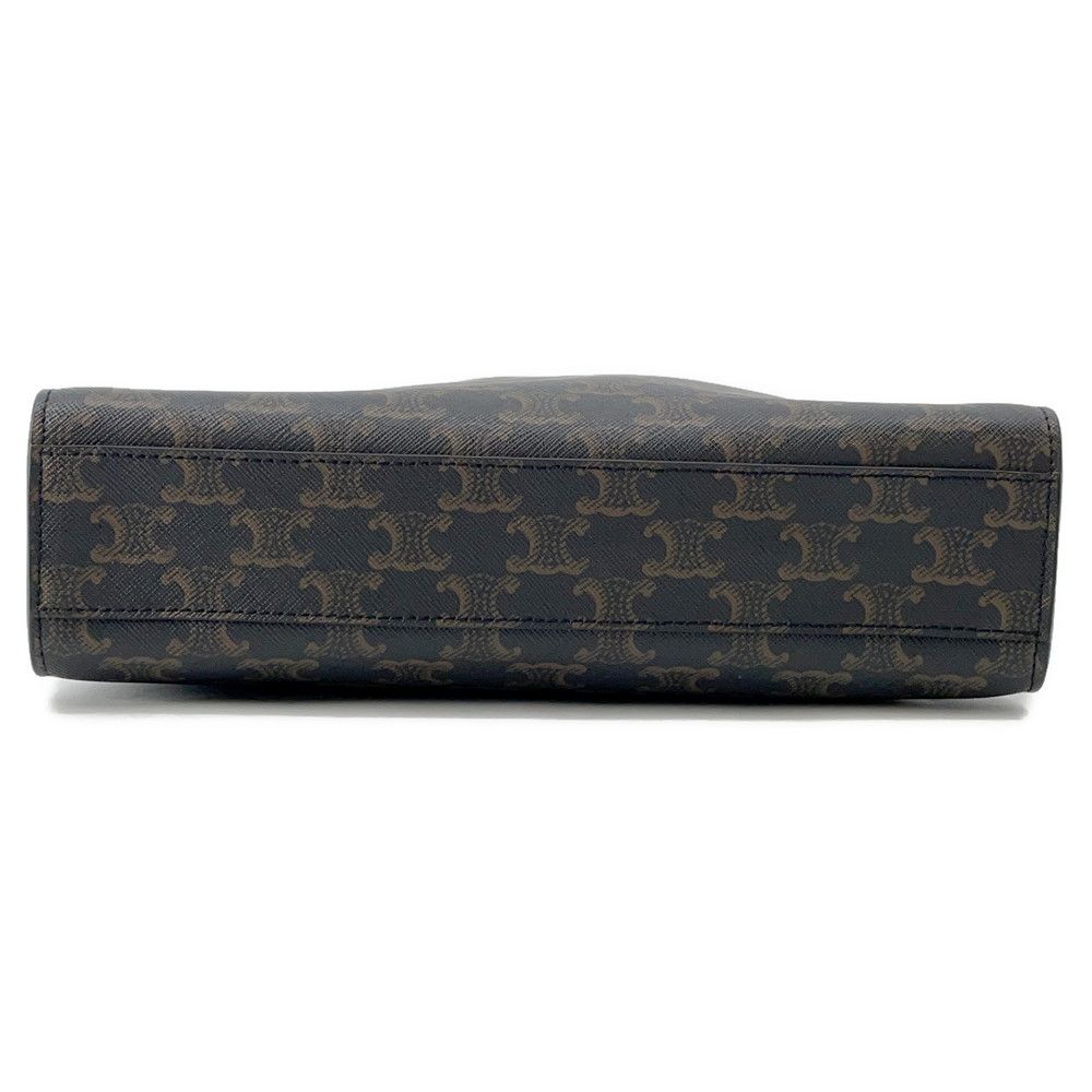 ロマンチック セリーヌ トートバッグ トリオンフ バーティカル カバ スモール 191542 CELINE 2way ブラウン 【予約受付開始】