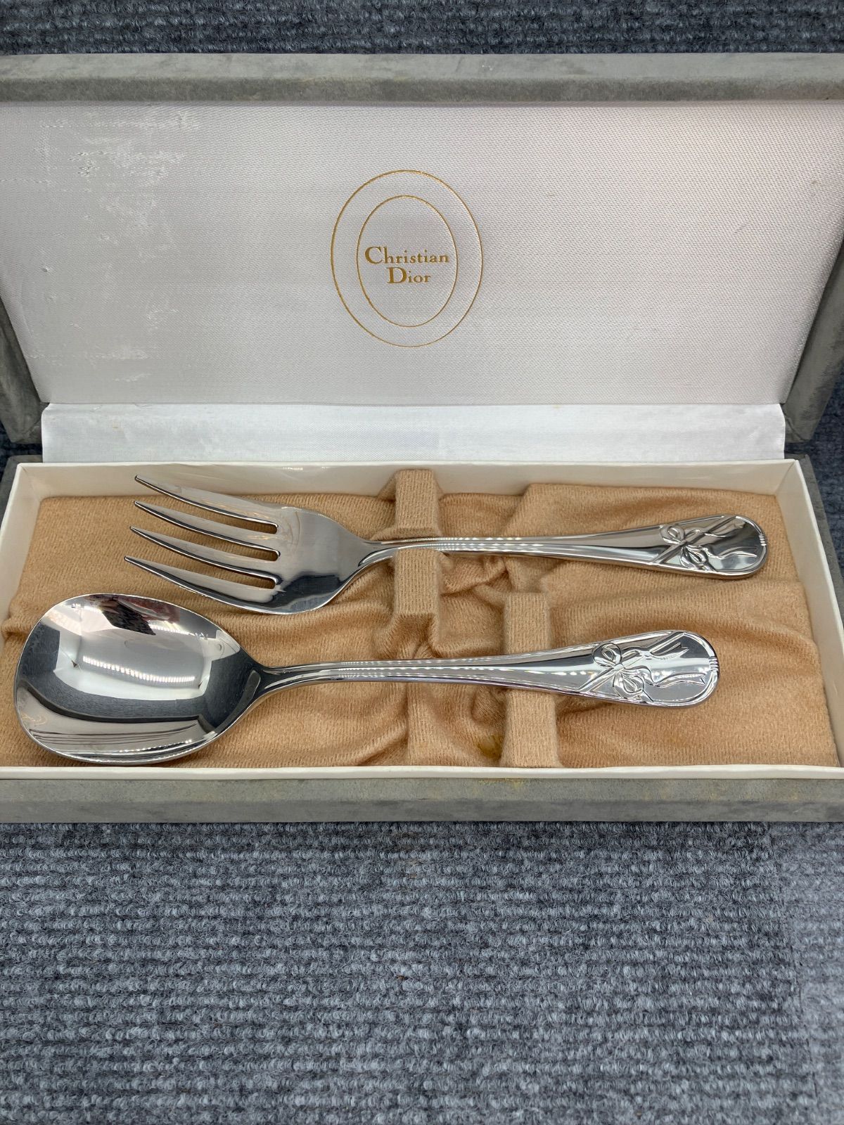Christian Dior クリスチャンディオール カトラリー2点セット
