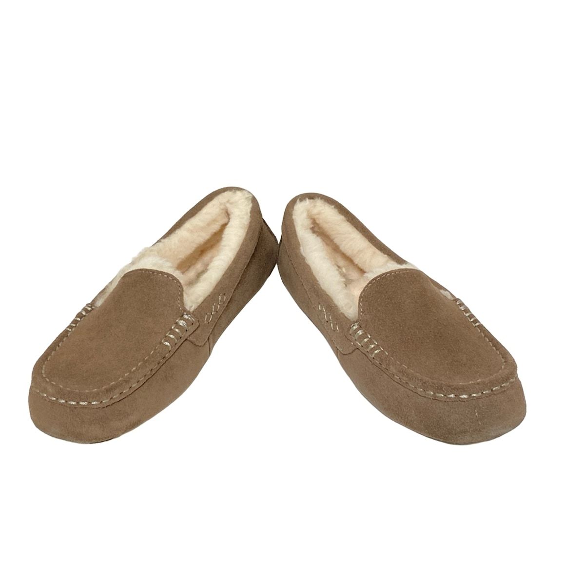 UGG アグ スリッポン 25 レディース アンスレー 1106878 グレーベージュ ムートン