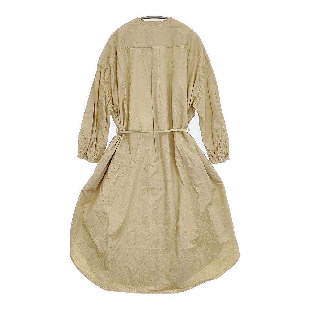 R-D.M.Co- バンド シャツワンピ ワンピース ベージュ レディース マンズテーラー 5-1031 M