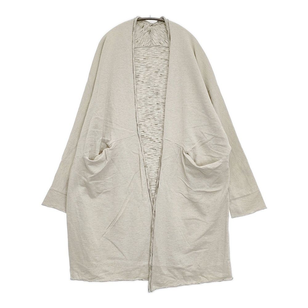 tamaki niime リバーシブルロングカーディガン 羽織り 定価28600円 カーディガン ベージュ レディース 玉木新雌 タマキニイメ 5-1031M