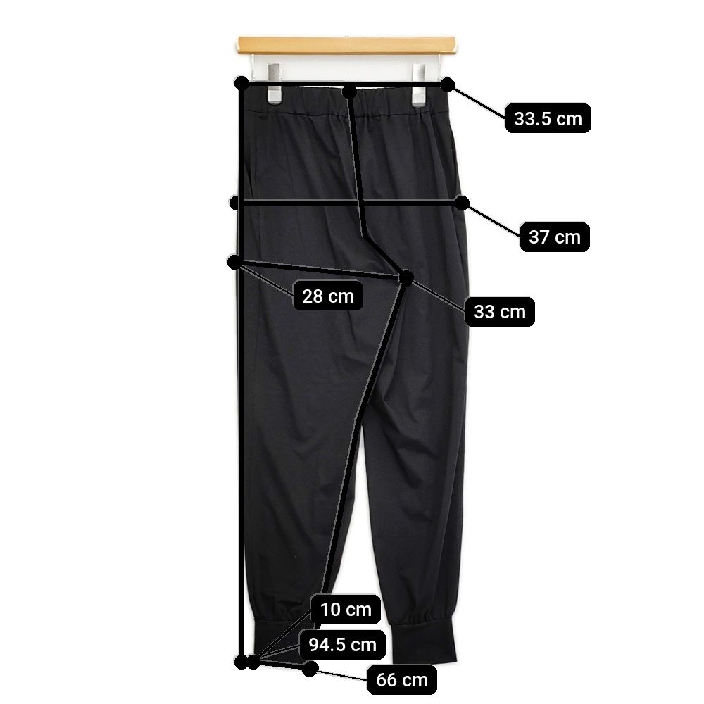 R-D.M.Co- センタープリーツスウェットパンツ