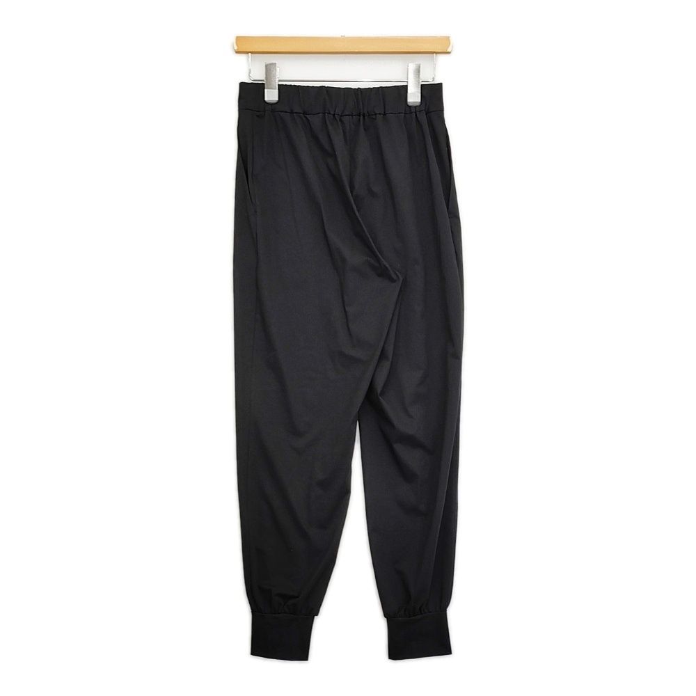 R-D.M.Co- センタープリーツスウェットパンツ ジャージー 5713 サイズS 定価31900円 ブラック レディース マンズテーラー 5-1031G