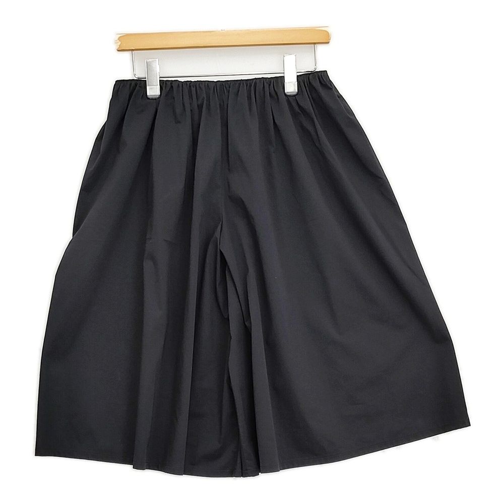 R-D.M.Co- ワイドハーフパンツ キュロット ブラック レディース マンズテーラー 5-1031M