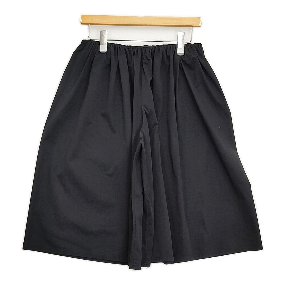 R-D.M.Co- ワイドハーフパンツ キュロット ブラック レディース マンズテーラー 5-1031M