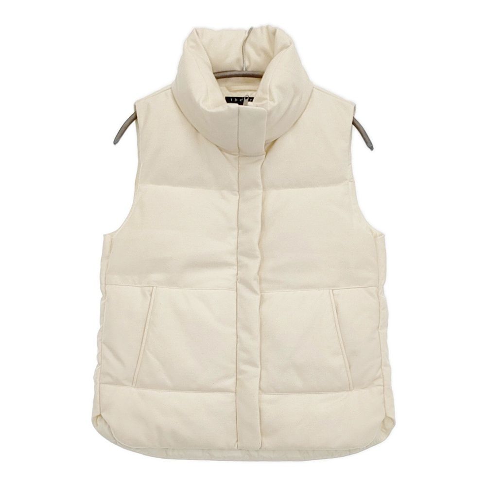 セオリー theory ダウンベスト サイズ40 M - ブラウン×ブラウン