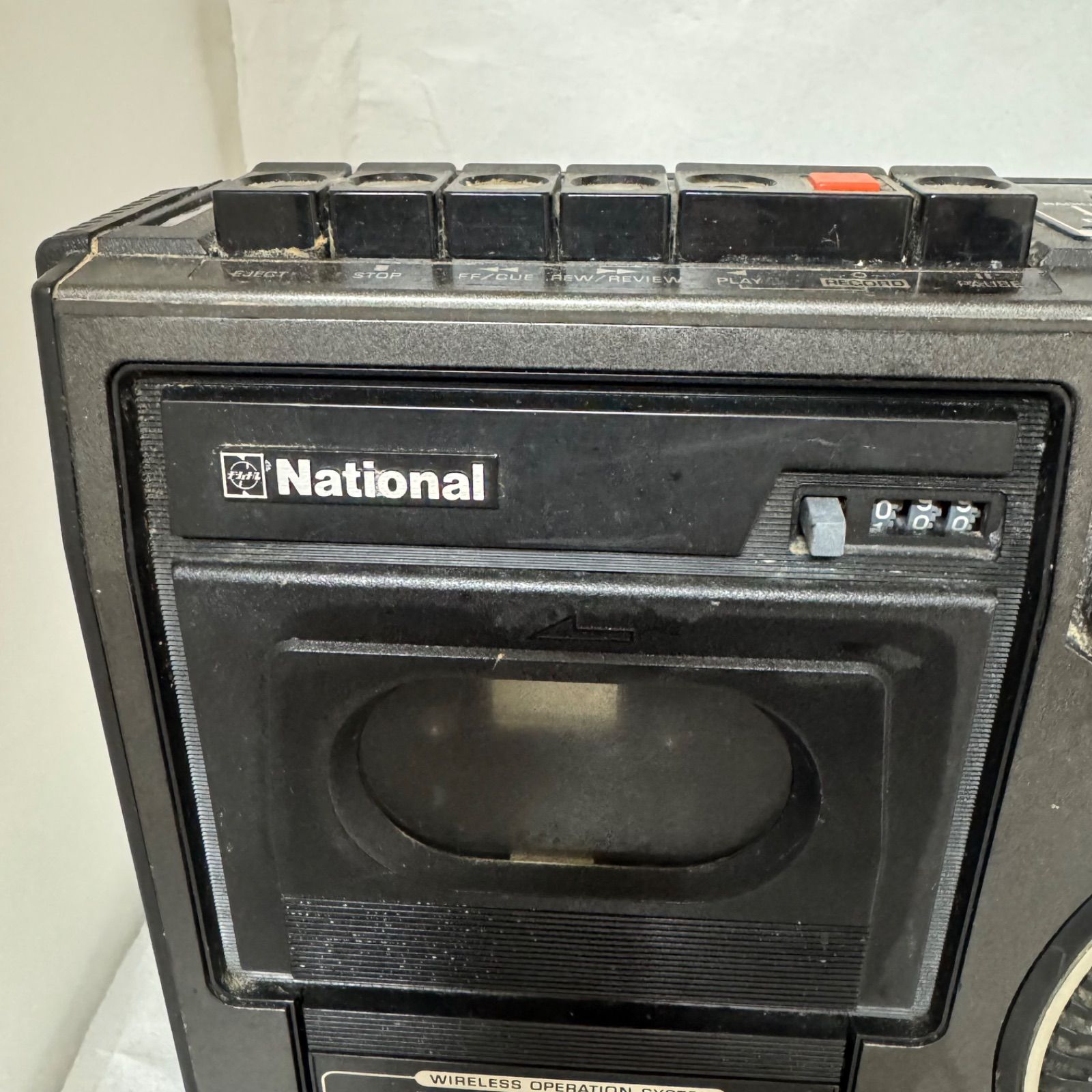 ラジカセ　ナショナルRQ-556　【整備、動作品】 ラジカセ ナショナルRQ-556 【整備、動作品】