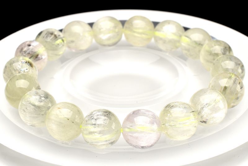 1点物】AAA透明◇キャッツアイ効果 クンツァイト(ヒデナイト) 11mm