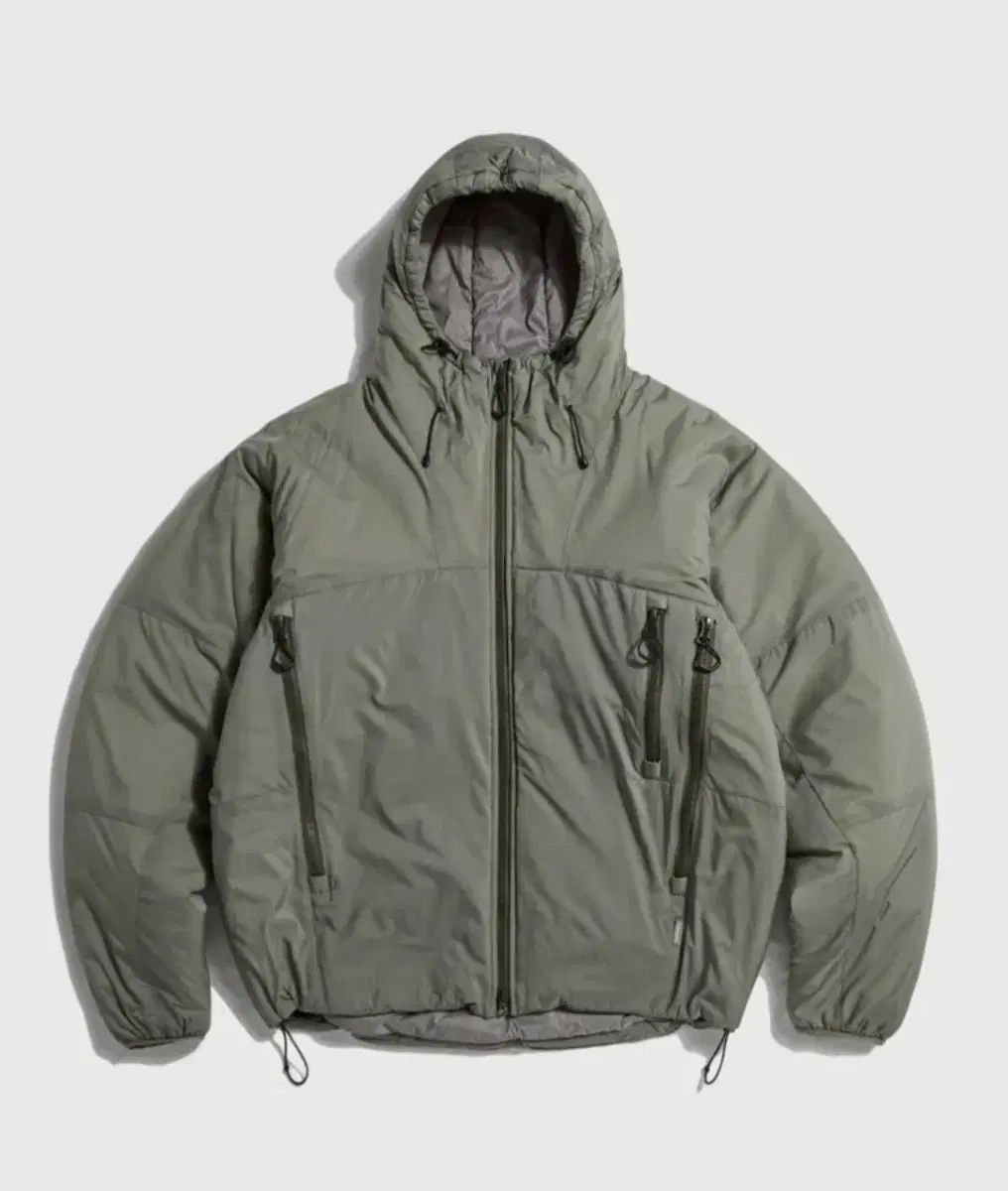 Lエスピオナージ ハイキング ジャケット グレー オリーブ