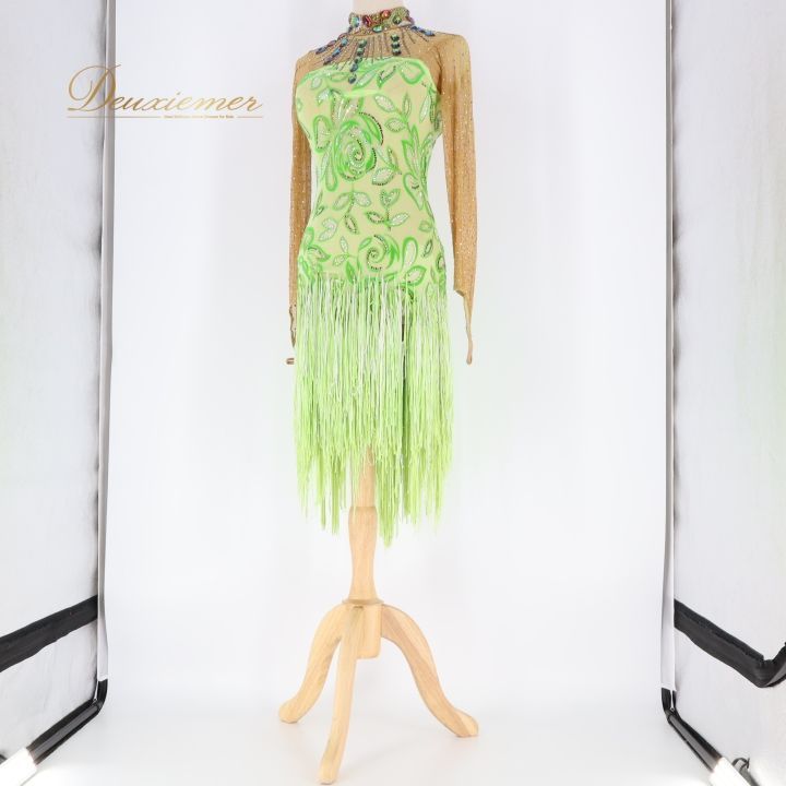 社交ダンス 衣装 チャコット Chacott ラテン ワンピース ラテンドレス