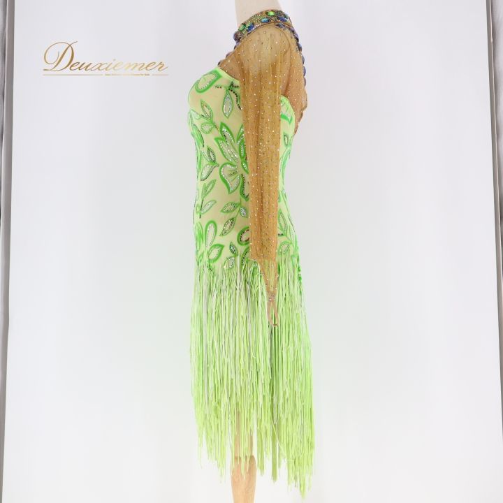 Chacotto チャコット 社交ダンス ワンピース ドレス ベロア 衣装 社交