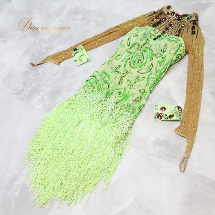 社交ダンス 衣装 チャコット Chacott ラテン ワンピース ラテンドレス