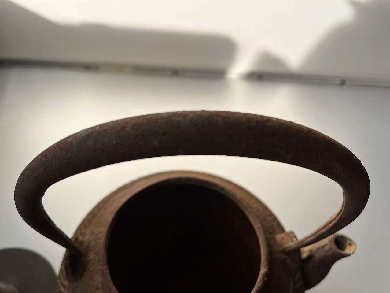 銅製蓋鉄瓶 水漏れなし 鉄器 急須 - メルカリ