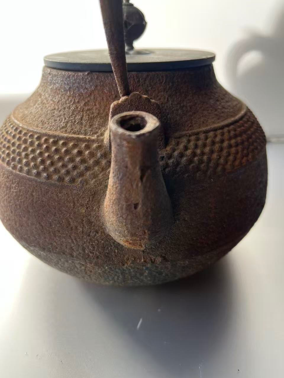 銅製蓋鉄瓶 水漏れなし 鉄器 急須 - メルカリ