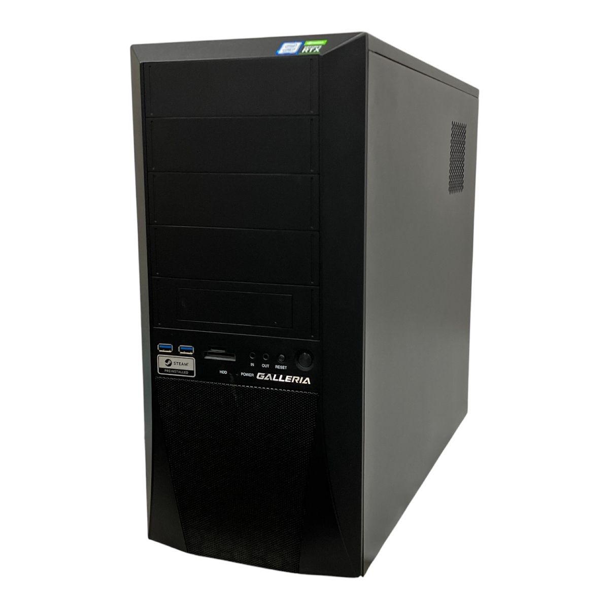 Thirdwave GALLERIA XF デスクトップ パソコン i7-9700K 16GB HDD 2TB SSD 512GB RTX 2070 win11 ジャンク M10492238