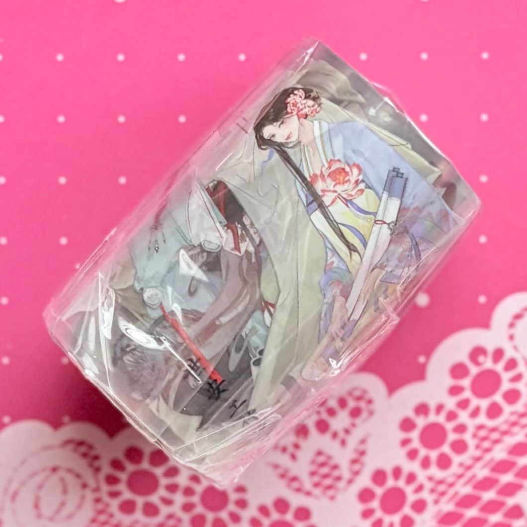 PET 集灵记·书画 6cm×5m 100cm/loop 海外マスキングテープ 海外マステ