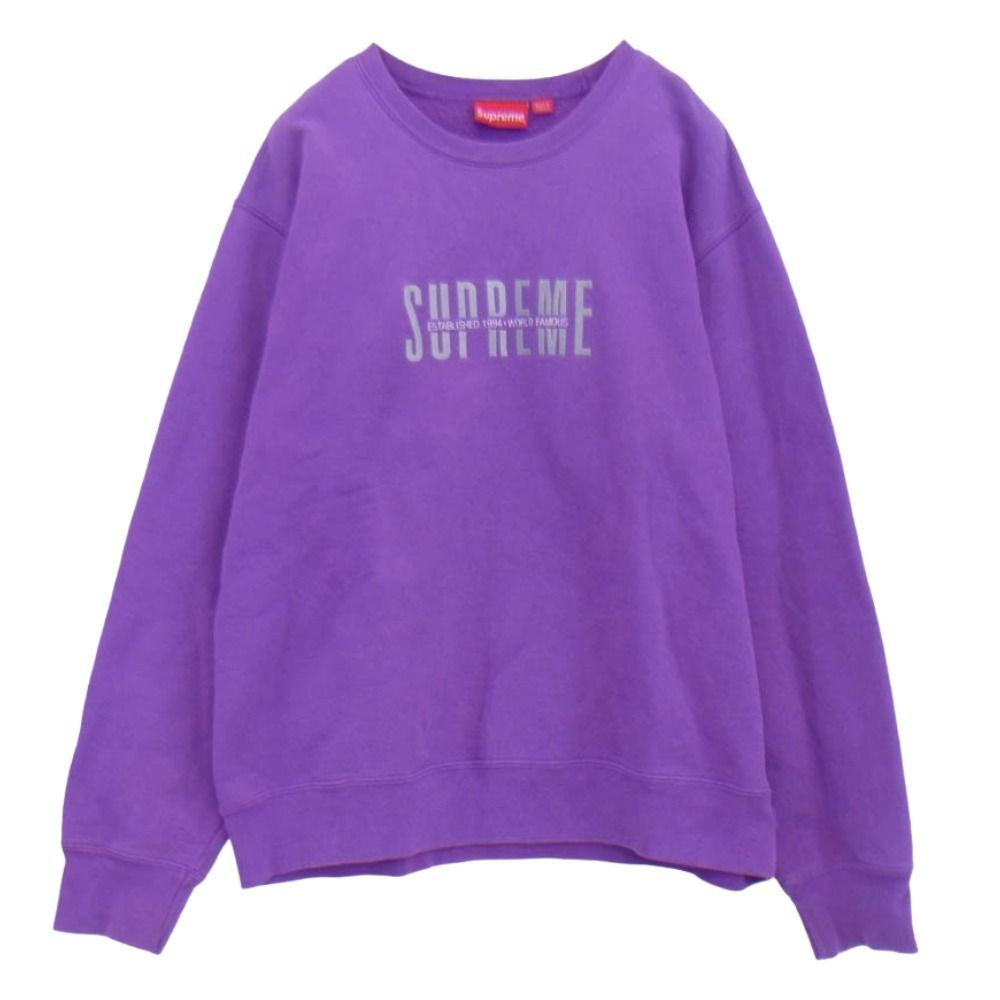 Supreme シュプリーム 18AW World Famous Crewneck Sweatshirts