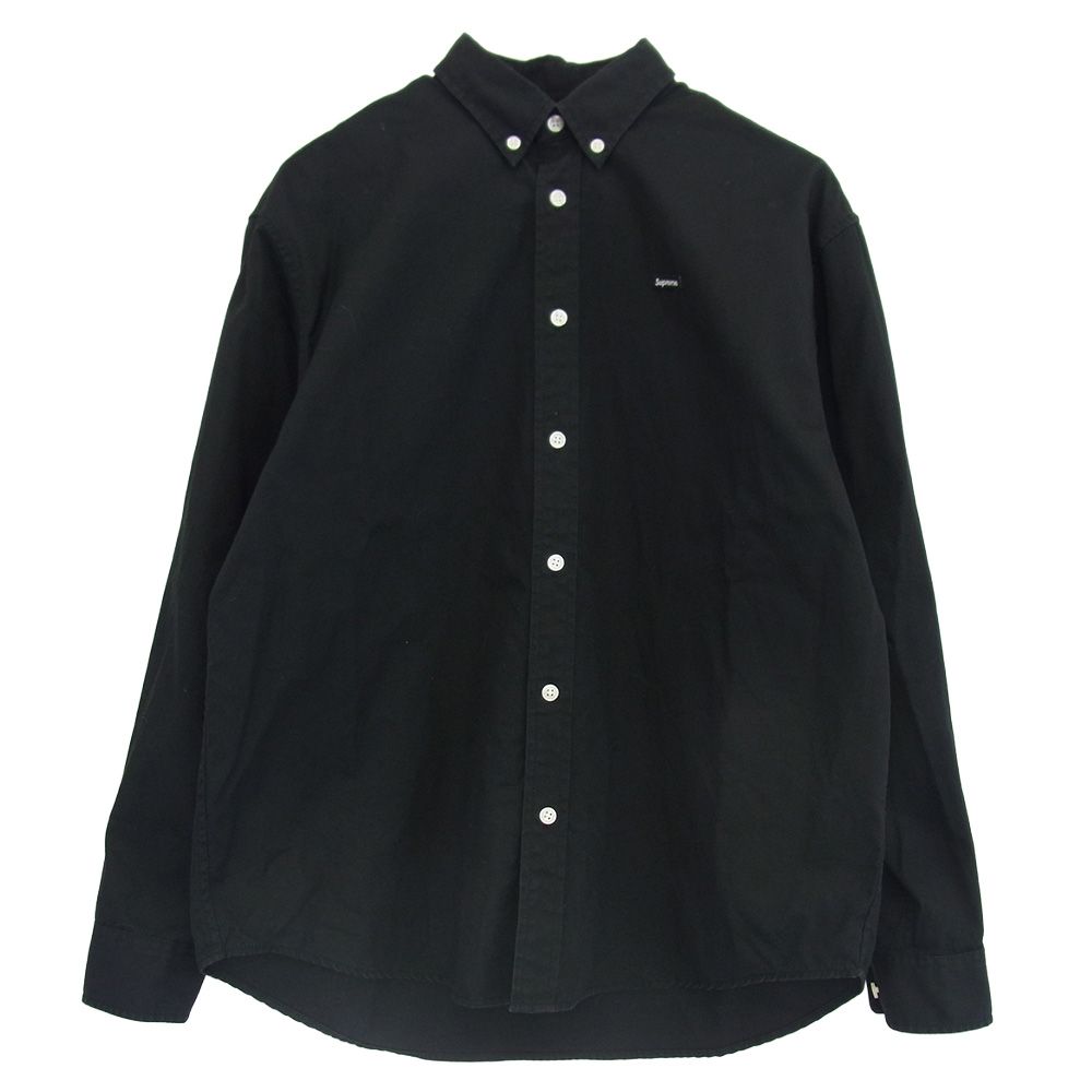 Supreme シュプリーム 22ss Small Box Shirt スモール ボックス ロゴ 長袖 シャツ ブラック系 S